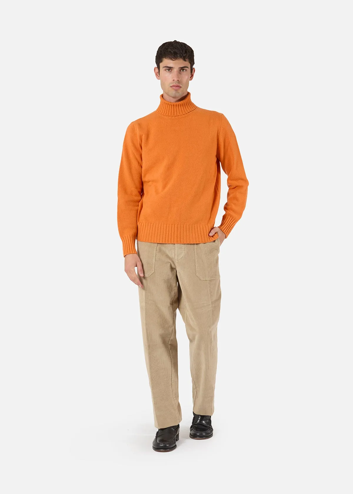 Mens AARTEMAS Wide Leg Corduroy Fatigue Trousers - Casual Thick Pants for Comfort and Style