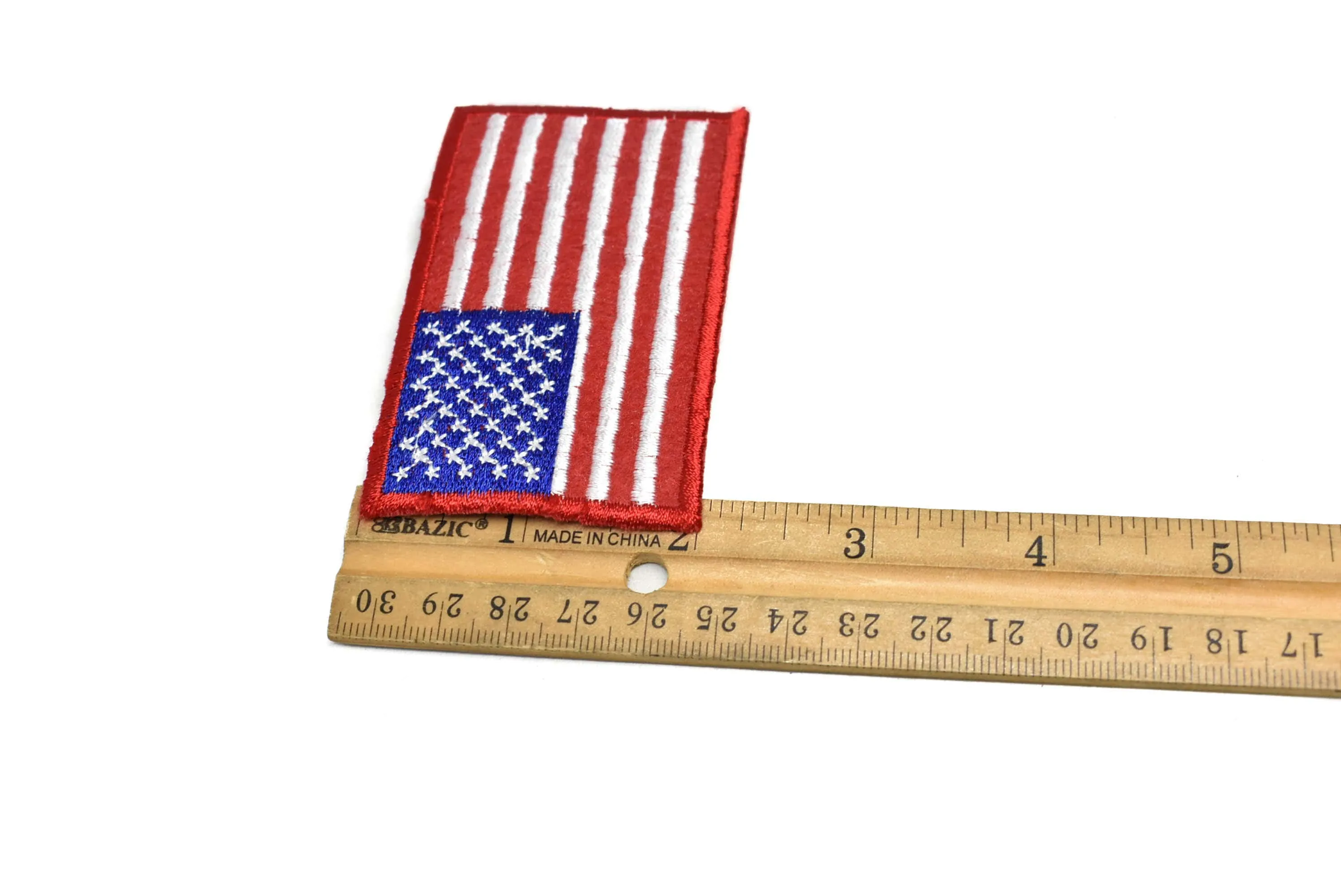American Flag Iron-On Patch