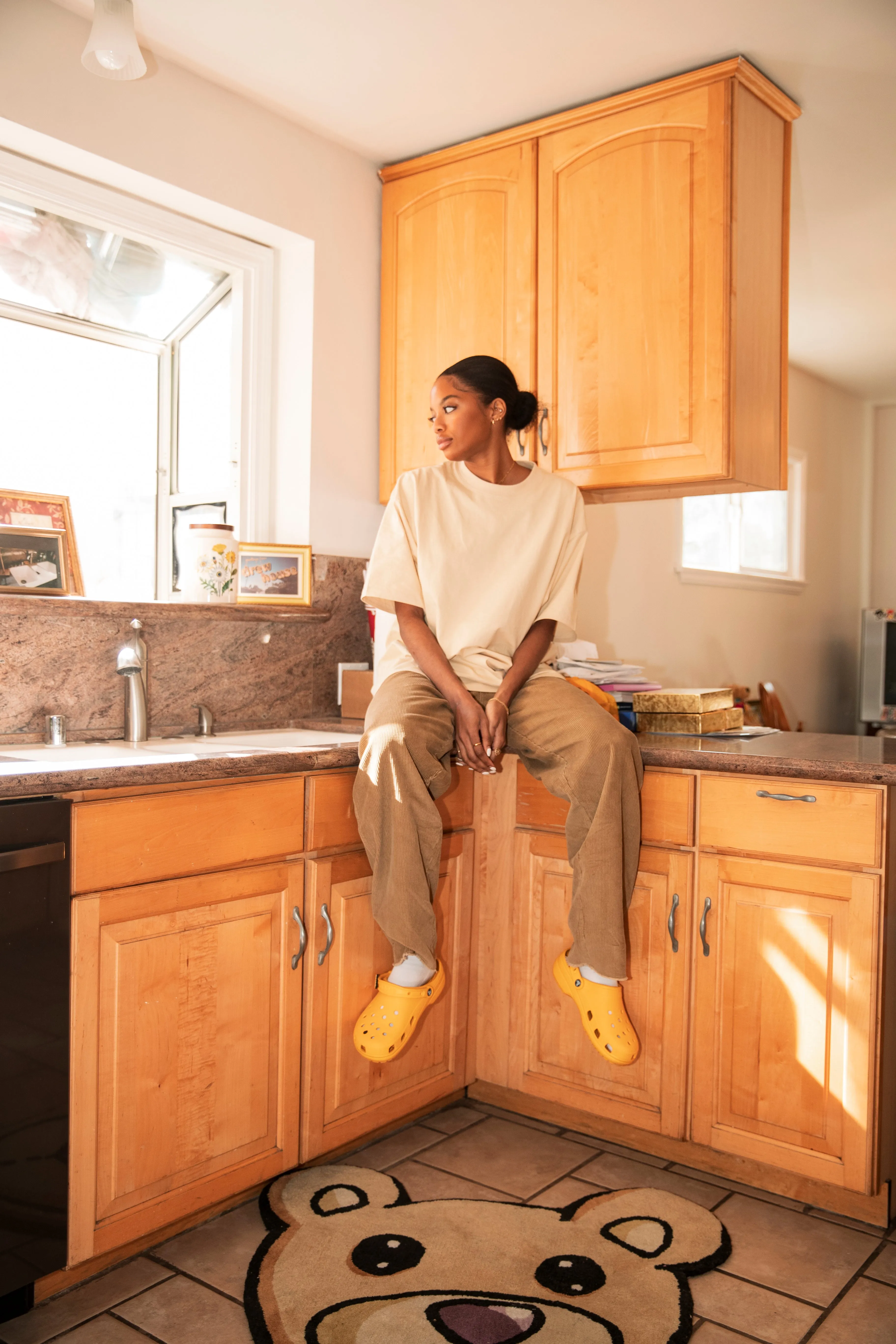 basic ss tee - biscotti