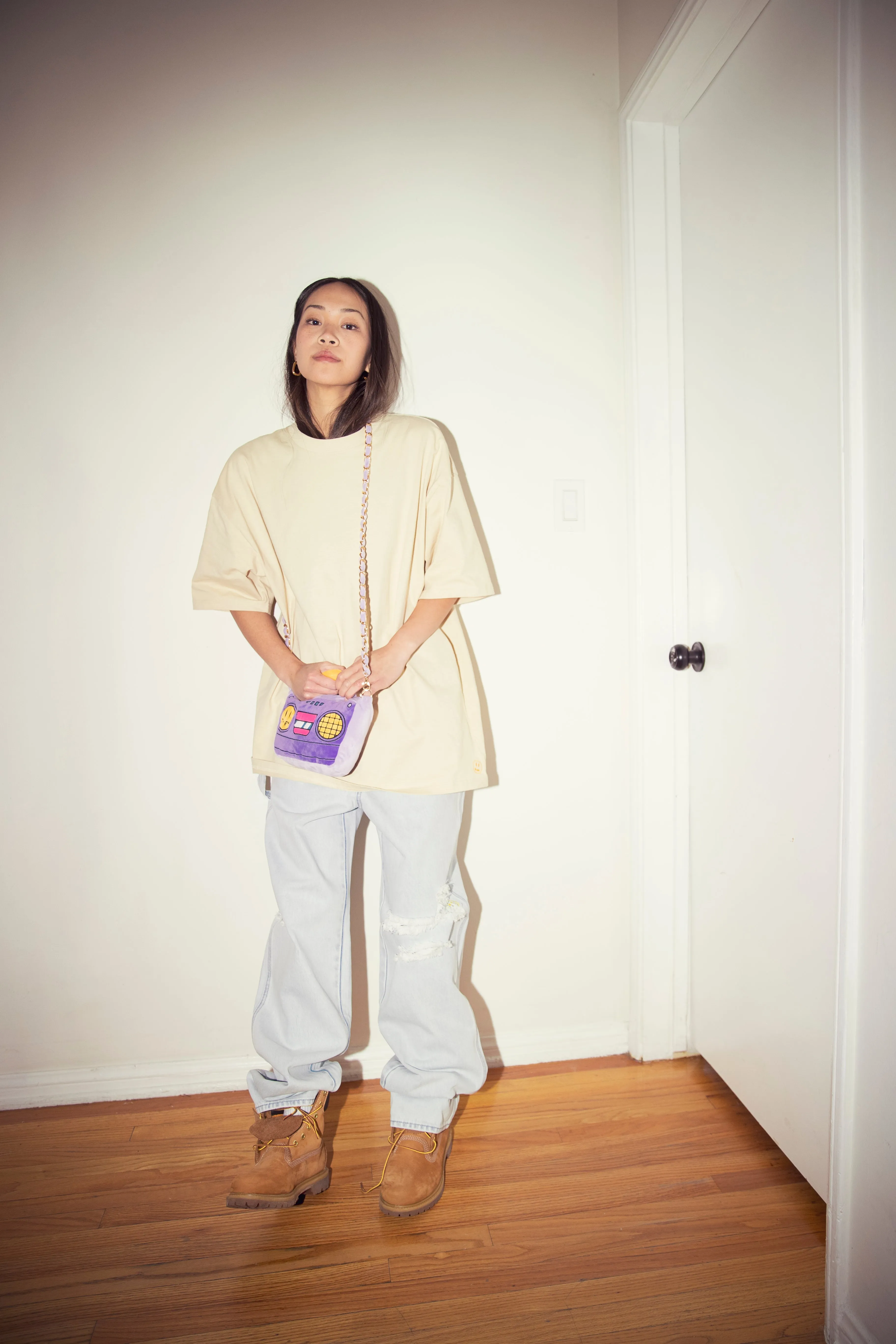 basic ss tee - biscotti