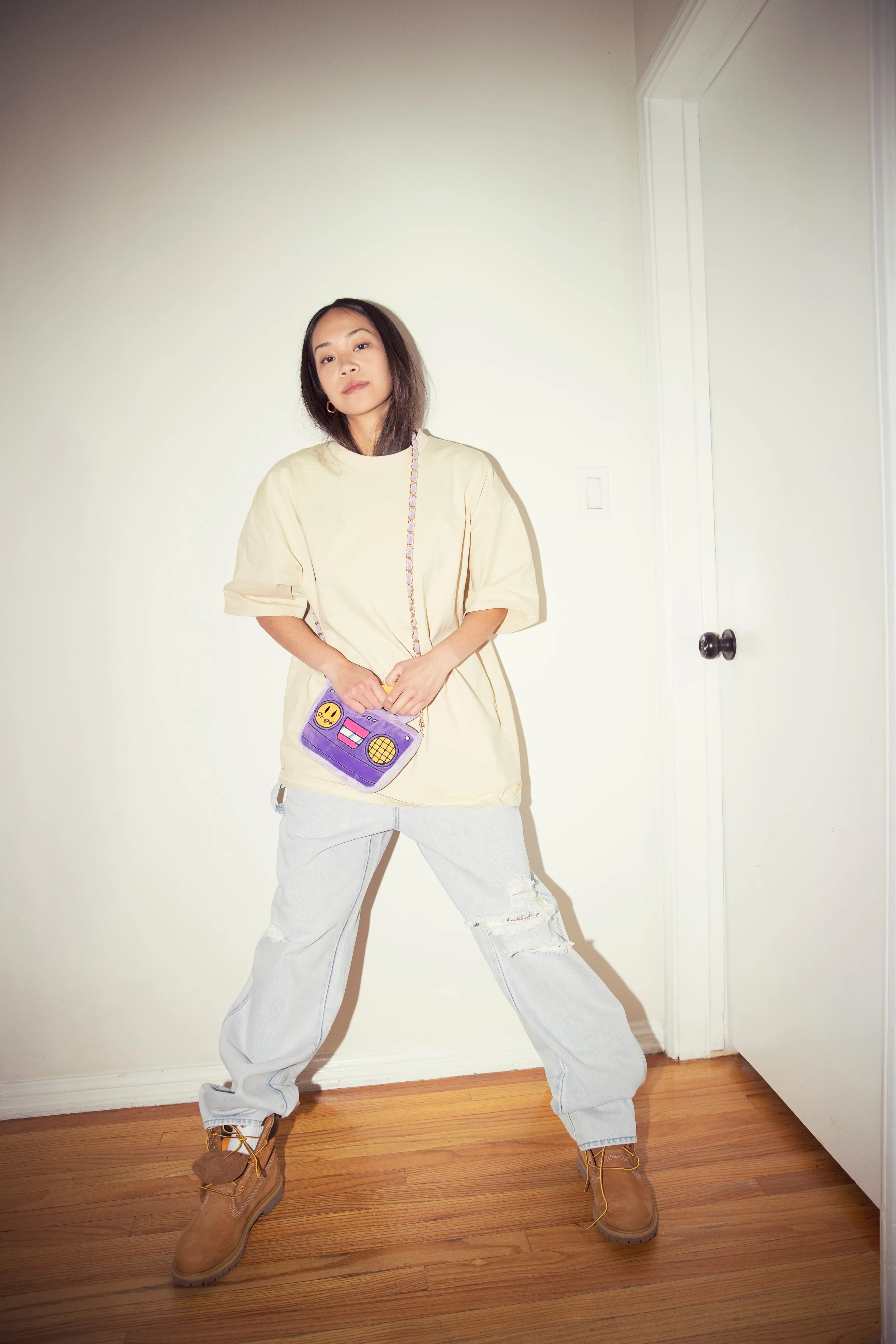 basic ss tee - biscotti