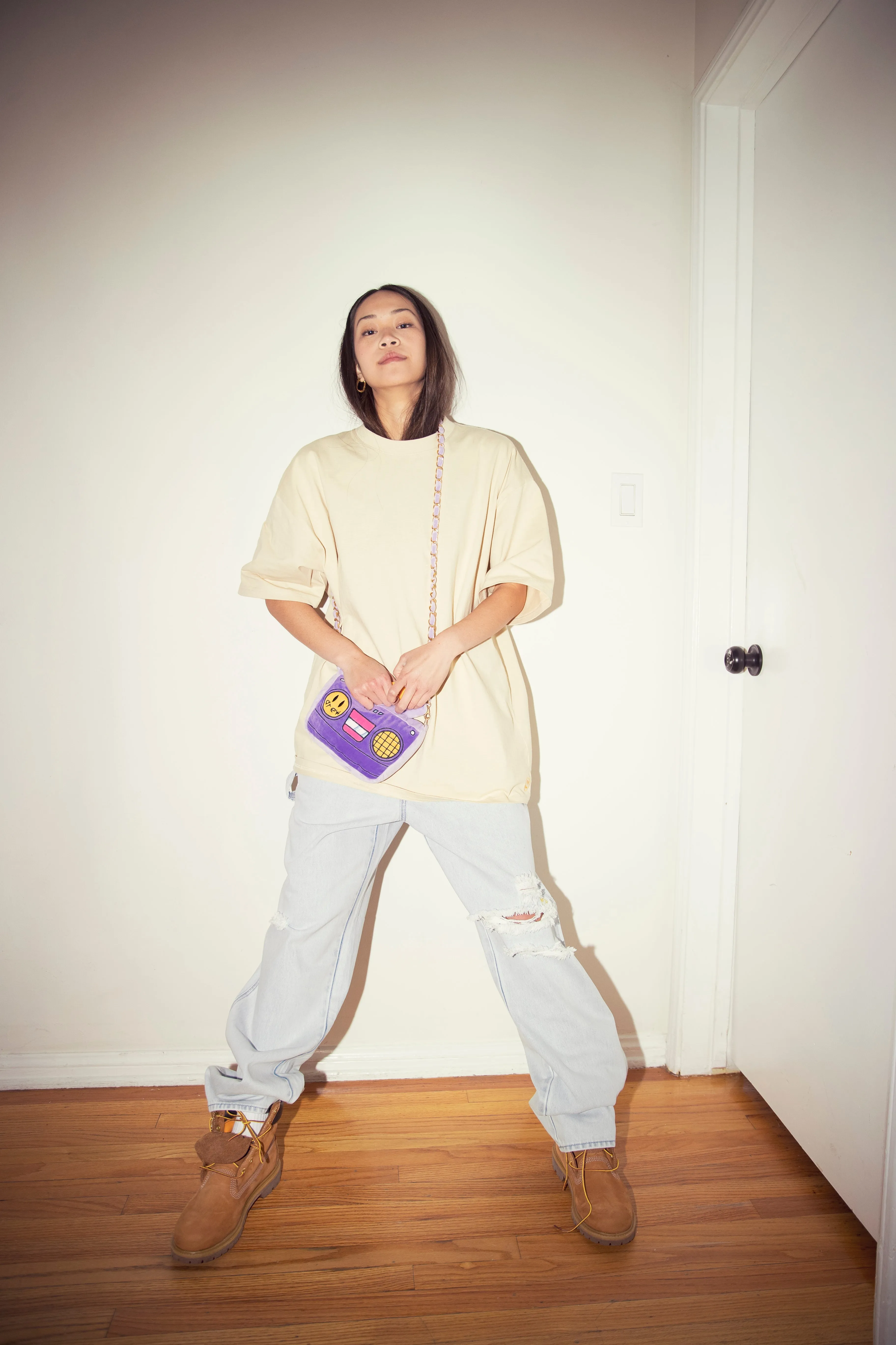 basic ss tee - biscotti
