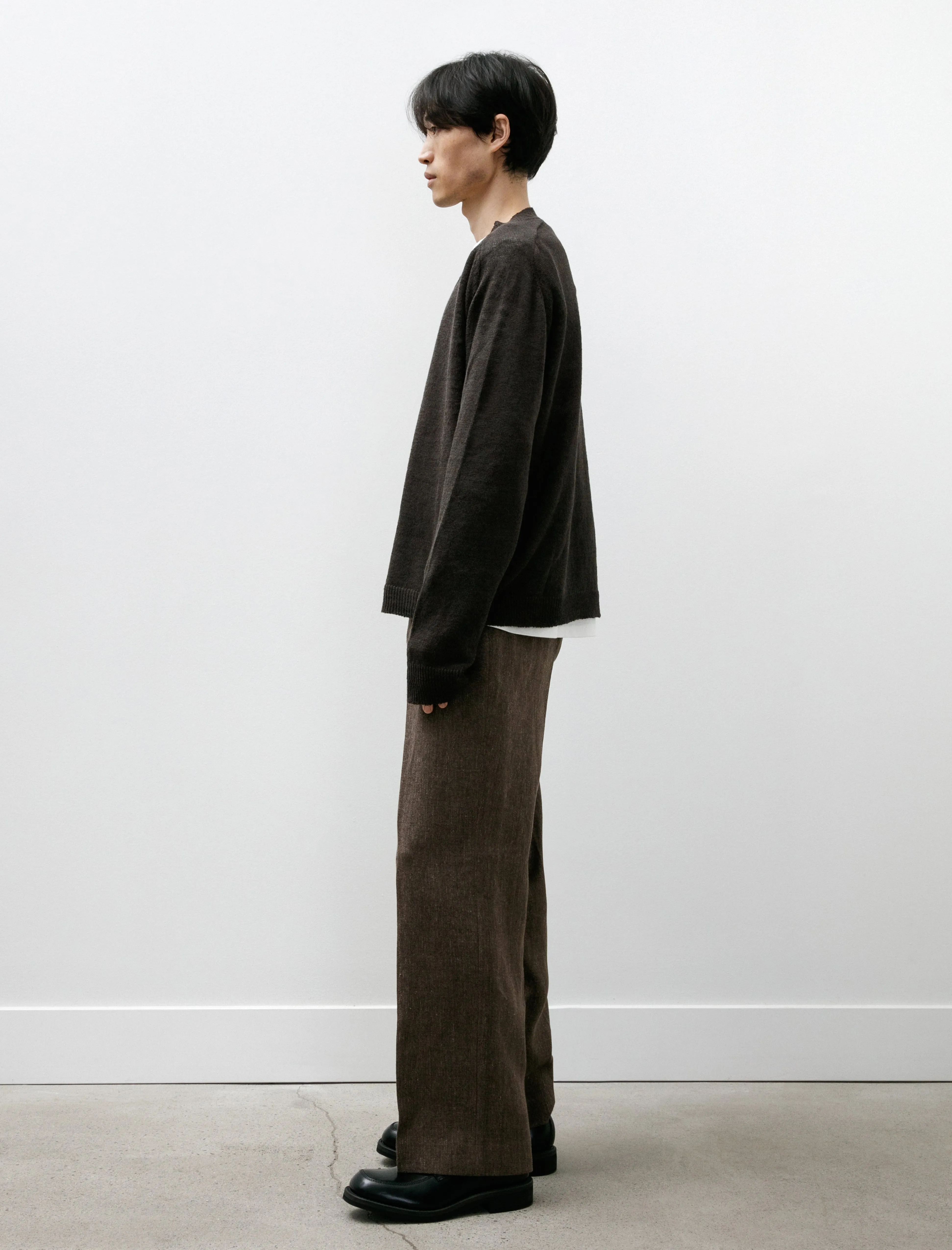 Borrowed Chino Tobacco Delave Linen