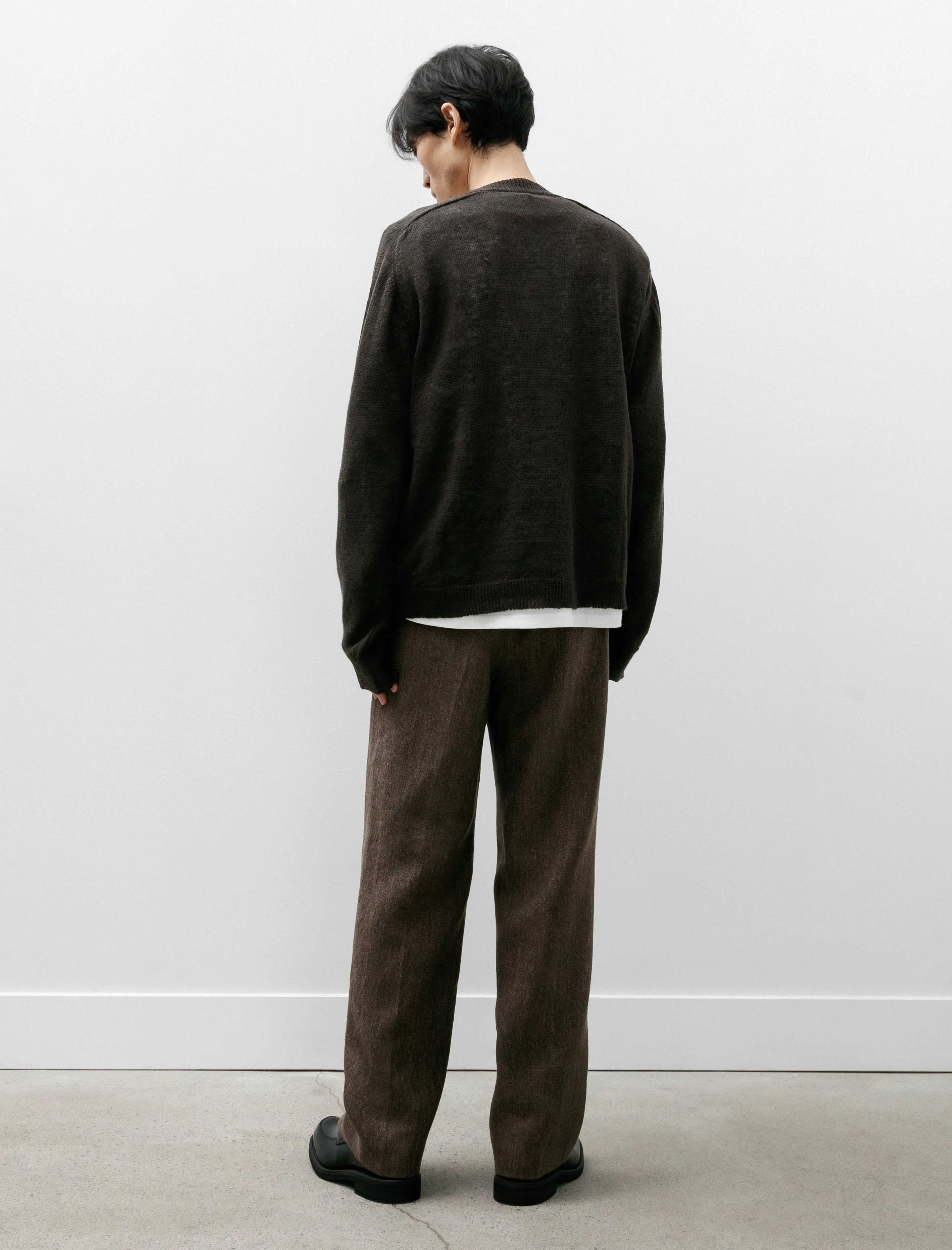 Borrowed Chino Tobacco Delave Linen