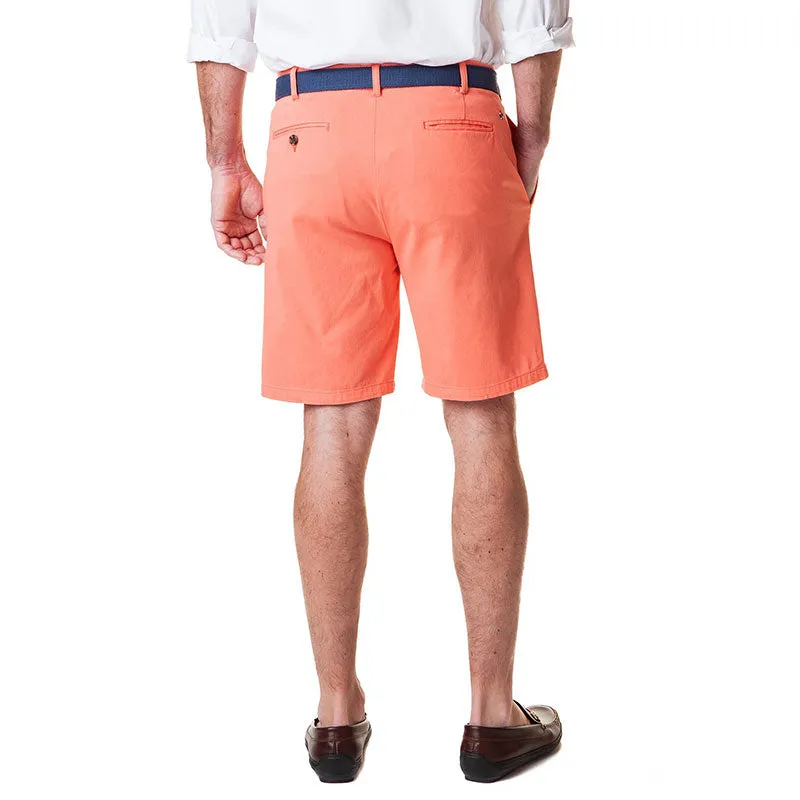 Castaway Cisco Short Stretch Twill - Coral