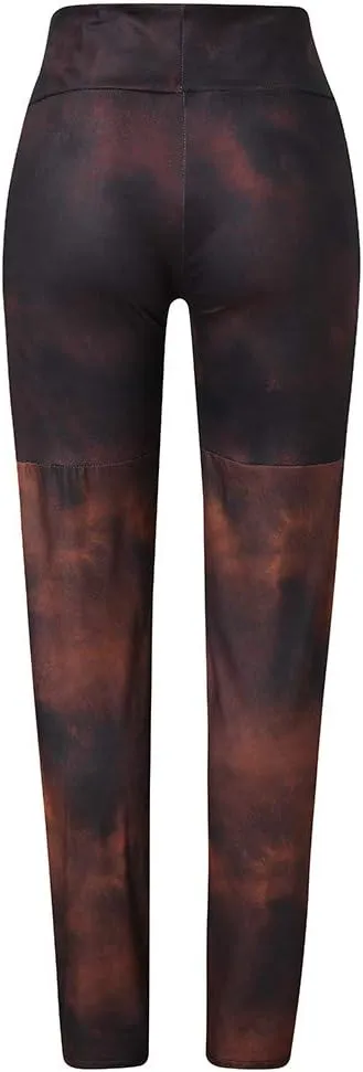Casual Trousers for Women Stretchy Pencil Fit Rivets Pants Waist Slim Women Sexy High Patchwork Side And Pants