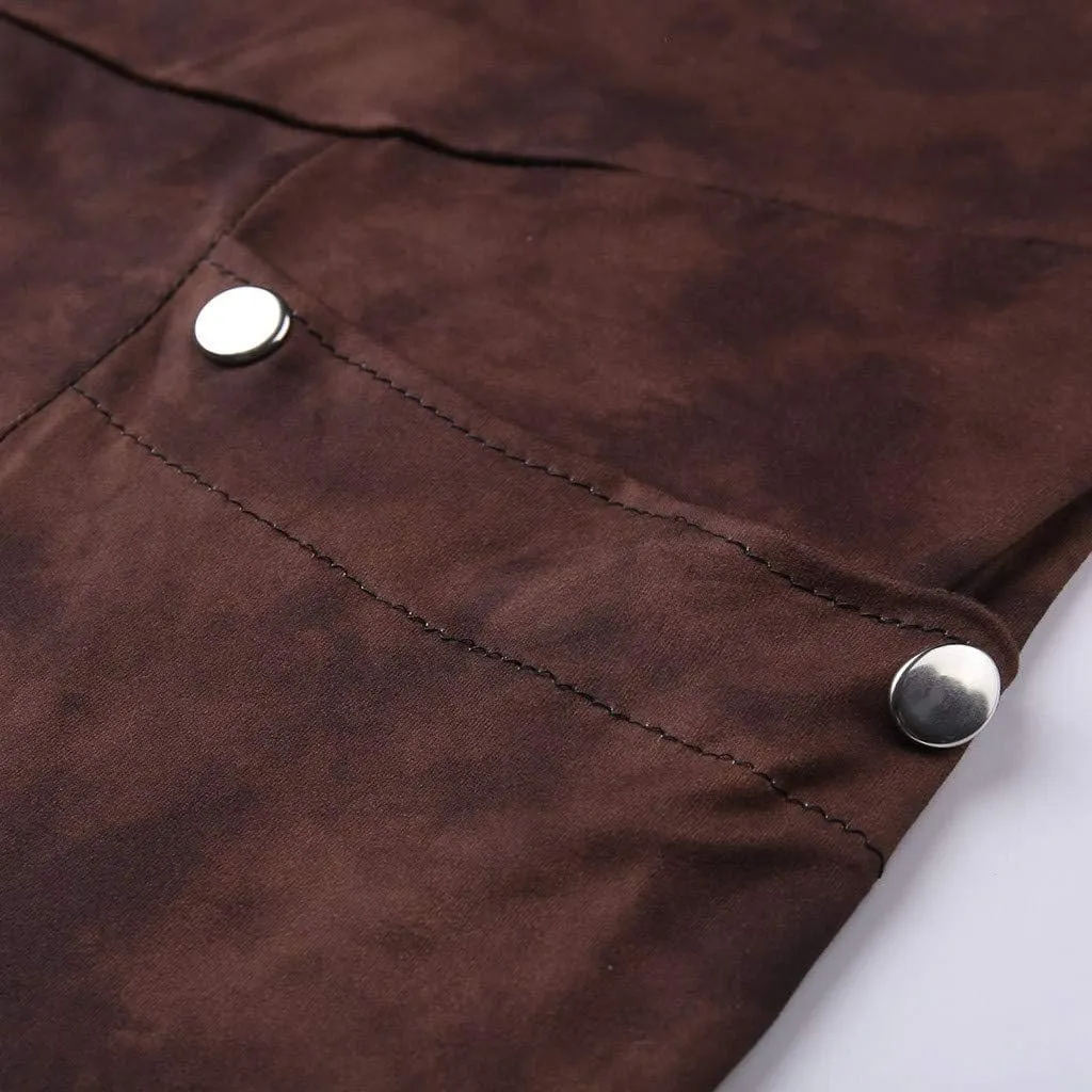 Casual Trousers for Women Stretchy Pencil Fit Rivets Pants Waist Slim Women Sexy High Patchwork Side And Pants