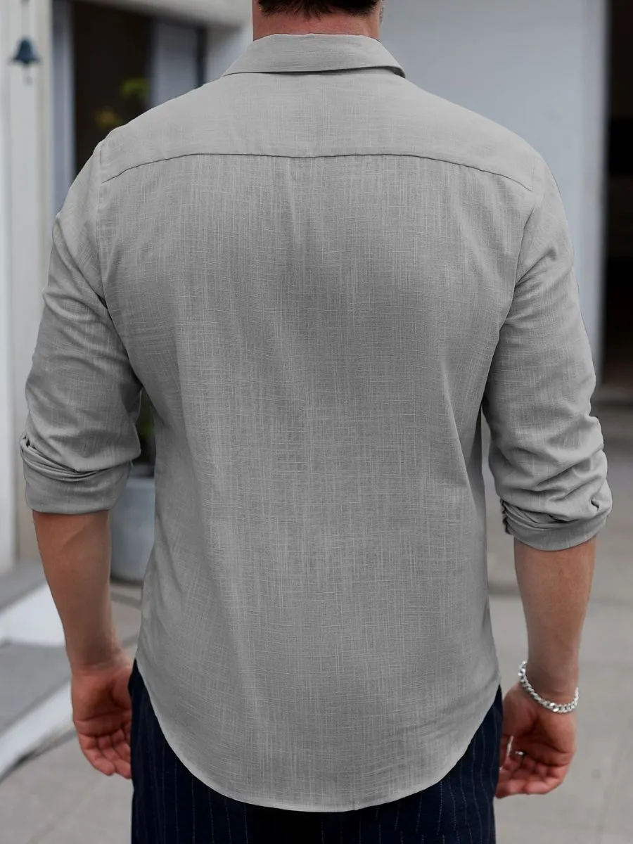 Cotton Long Sleeve Stylish Shirt
