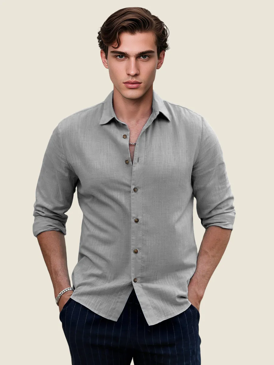 Cotton Long Sleeve Stylish Shirt