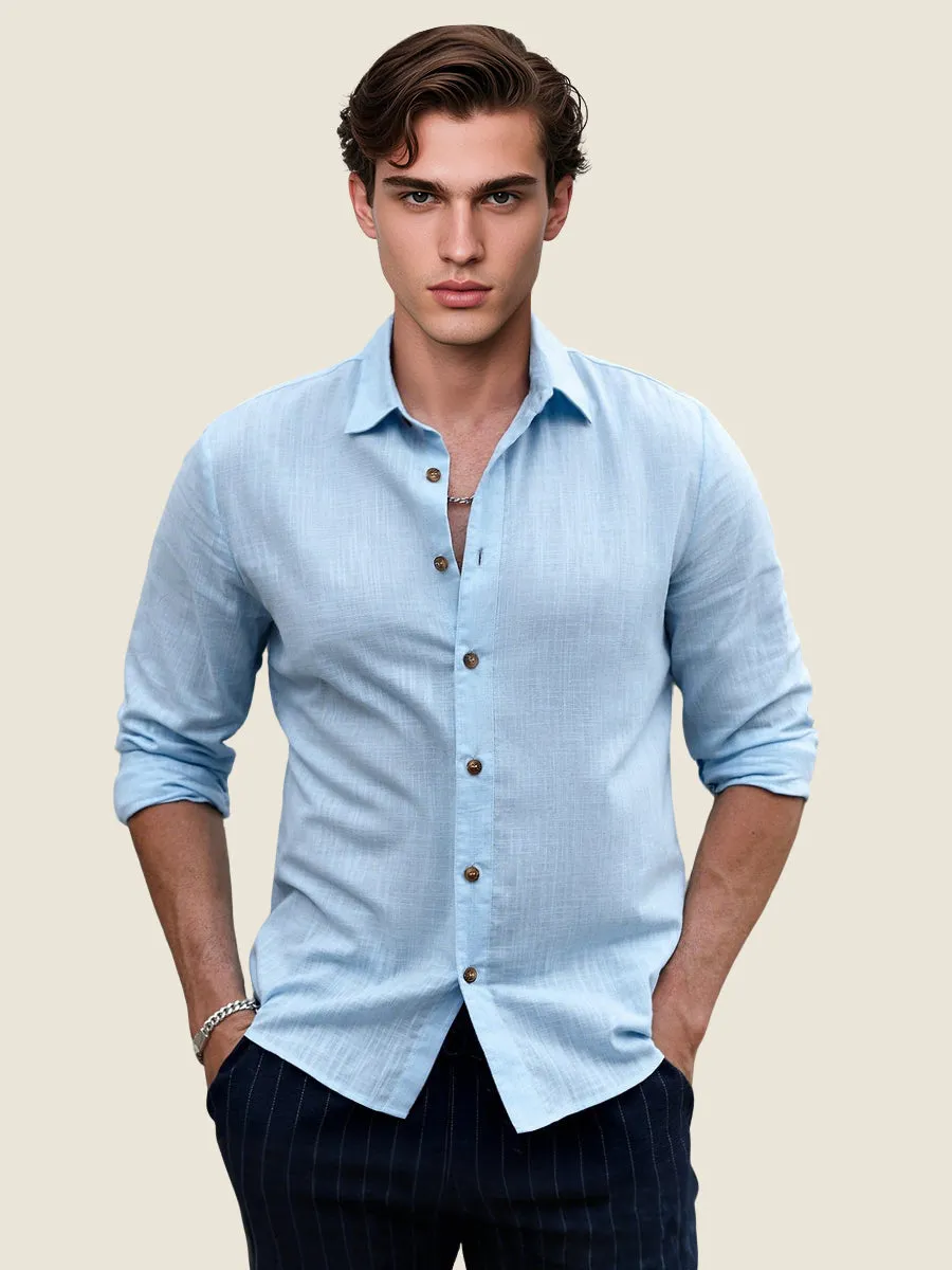 Cotton Long Sleeve Stylish Shirt