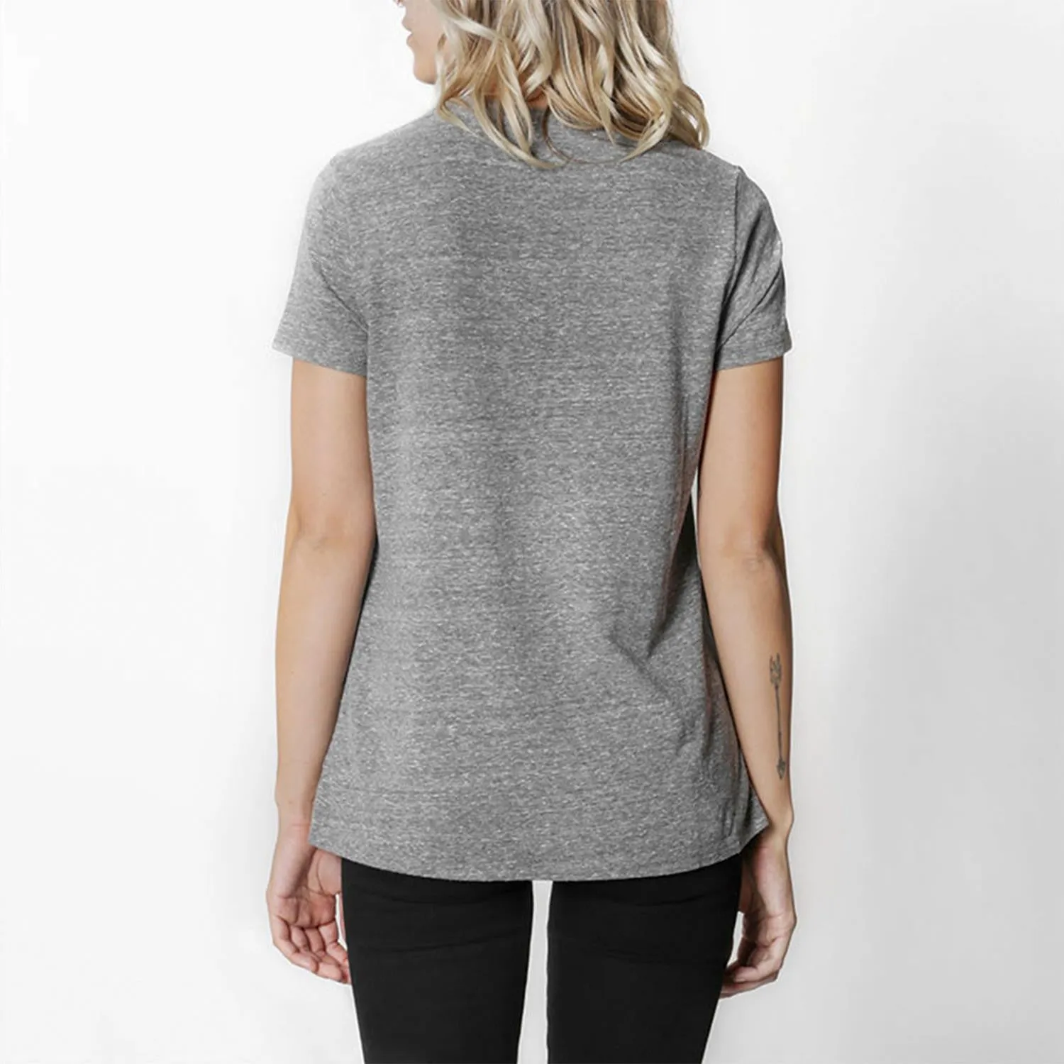 Crew Pocket Tee (Heather Grey)