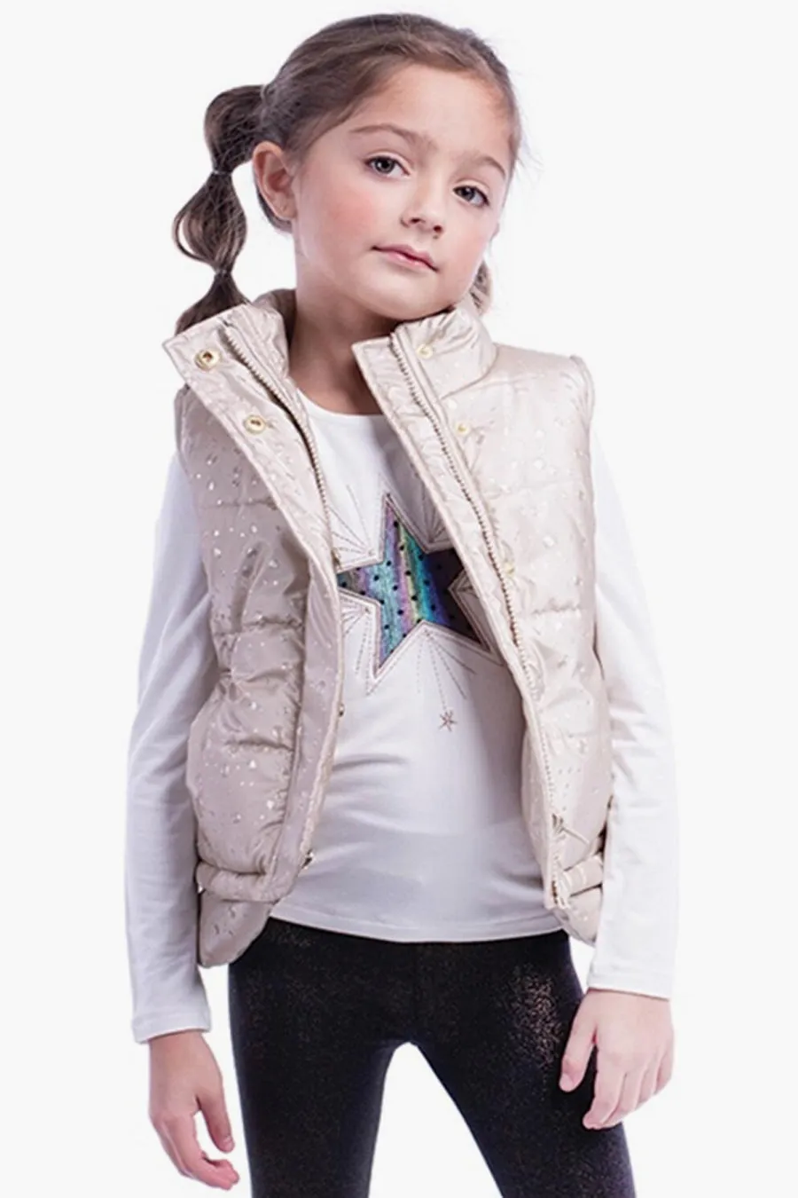 Girls Vest Imoga Freddie - Gold