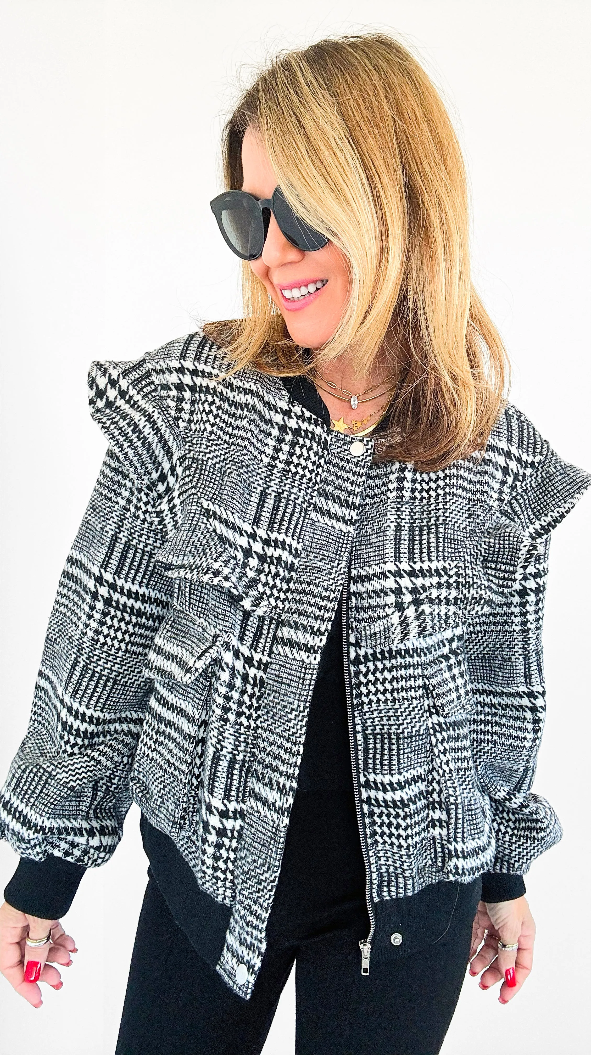 Houndstooth London Bound Jacket