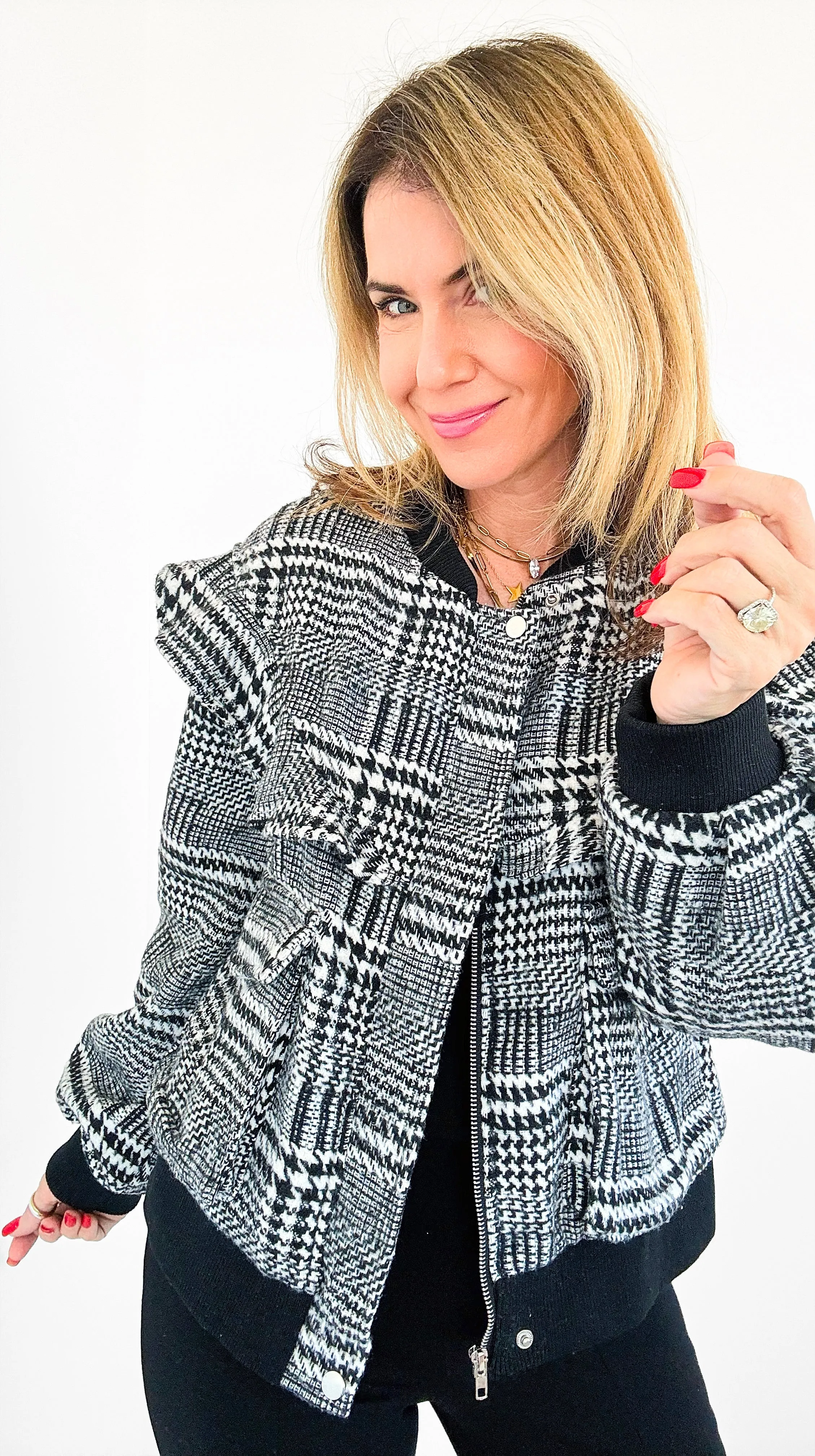 Houndstooth London Bound Jacket