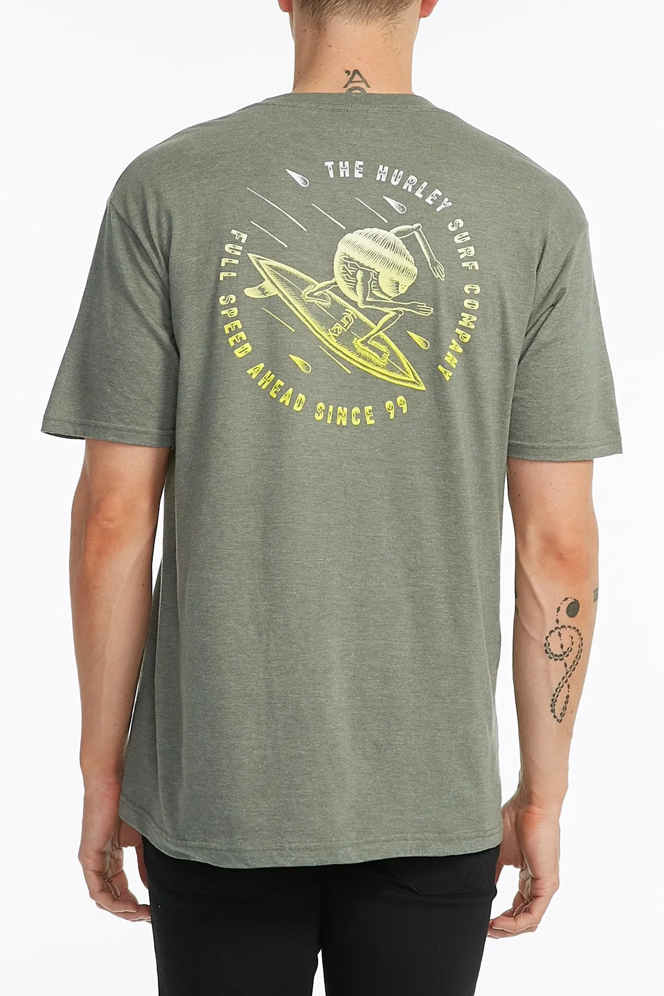 Hurley Guys "Full Speed Ahead" Surf Tee