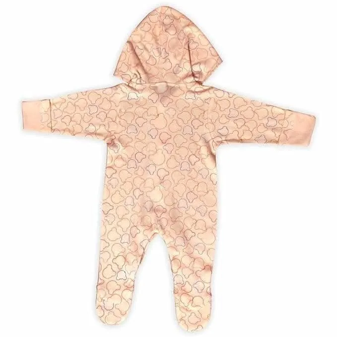 KIDS & BEBS® New Born Baby Romper baby suits for baby boy and baby girls ( peach , 6 - 9 months )