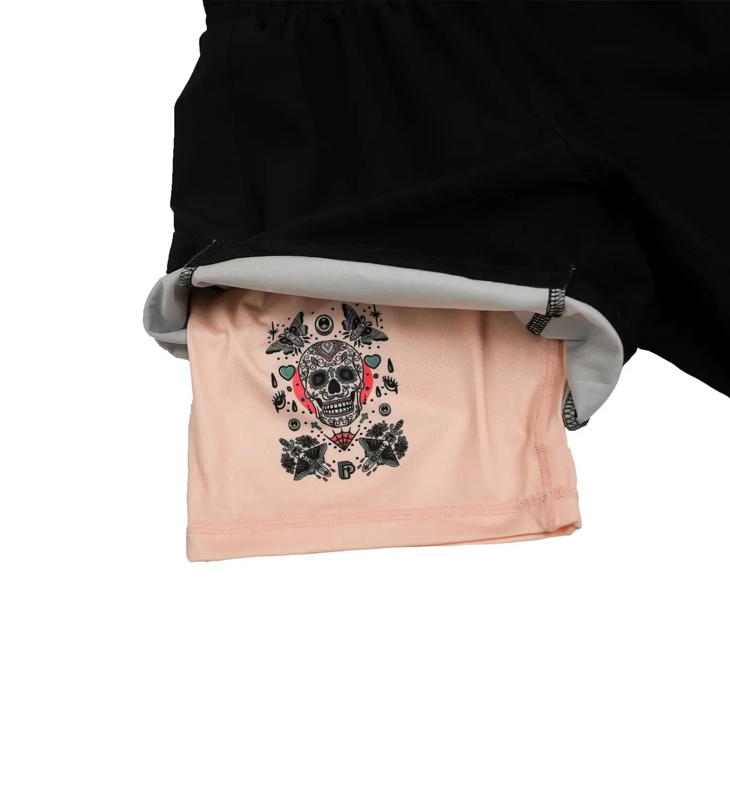 Kids Sugar Skull Hybrid Shorts