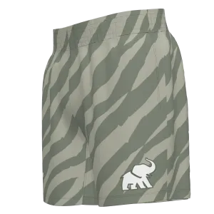 Kingdom Mesh Shorts - Green Tiger