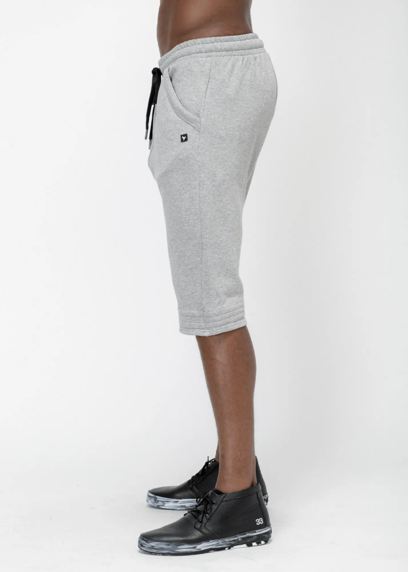 Konus Men's Loose End Shorts in Gray