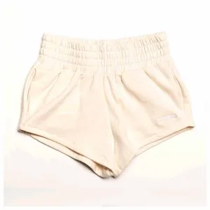 Marathon Womens Boxer Fleece Shorts - Natural