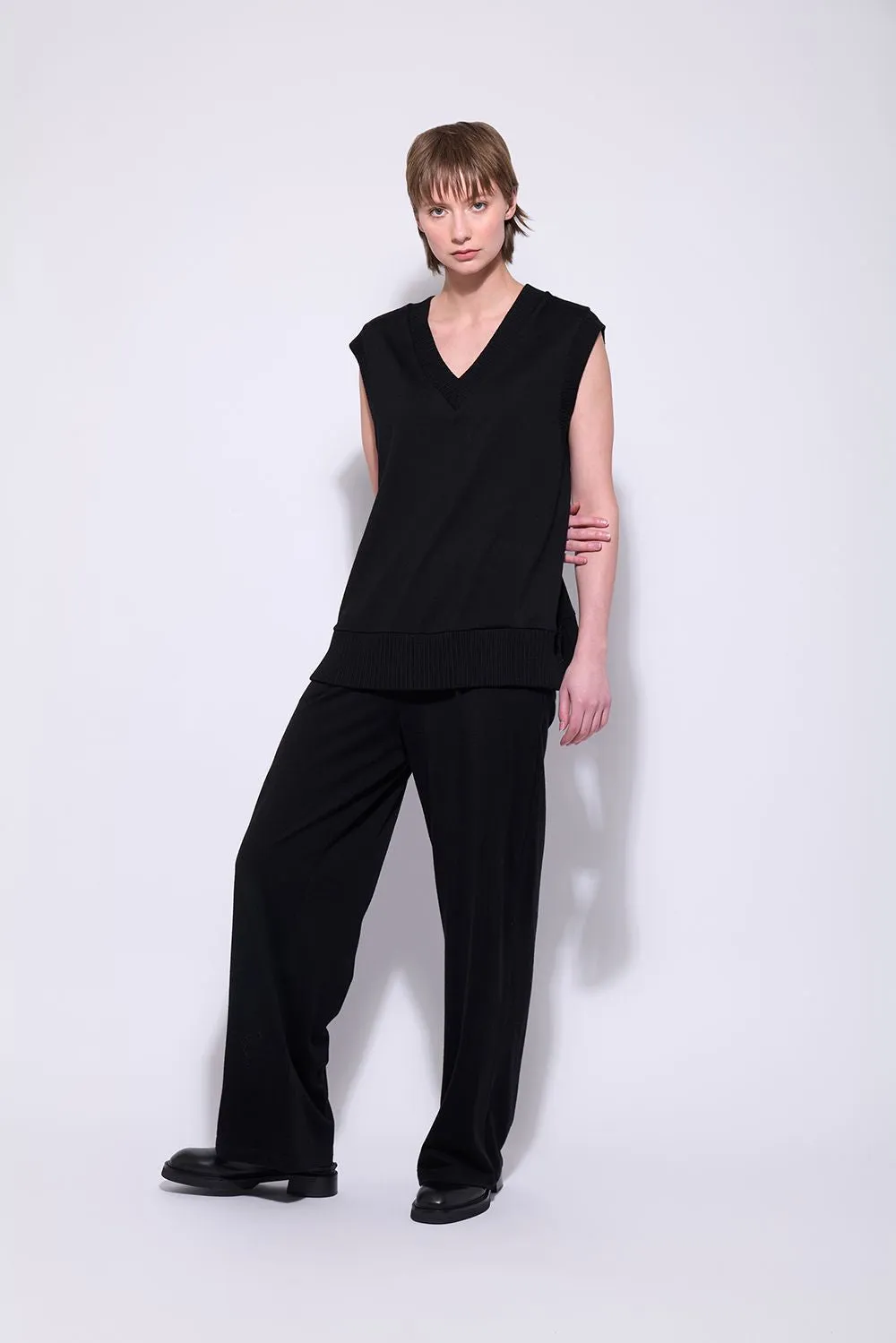 Neris Lounge Upgrade Merino Pants 2709 Black
