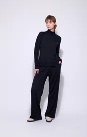 Neris Lounge Upgrade Merino Pants 2709 Black