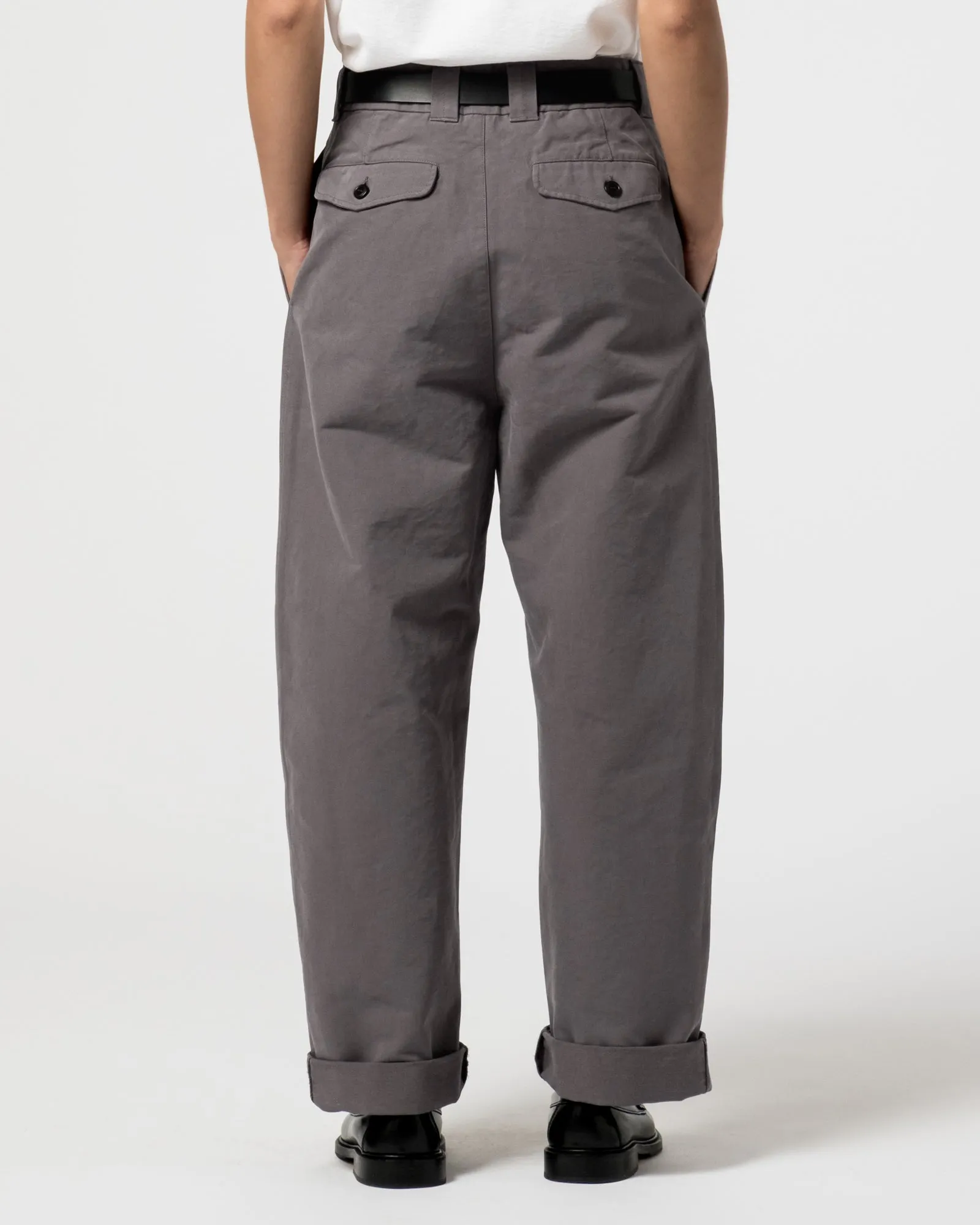 Officer Chino Nebraska Cotton Charcoal