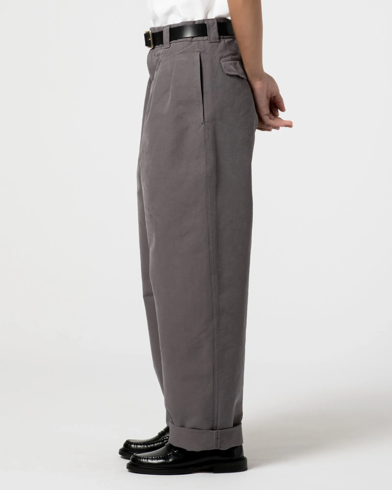 Officer Chino Nebraska Cotton Charcoal