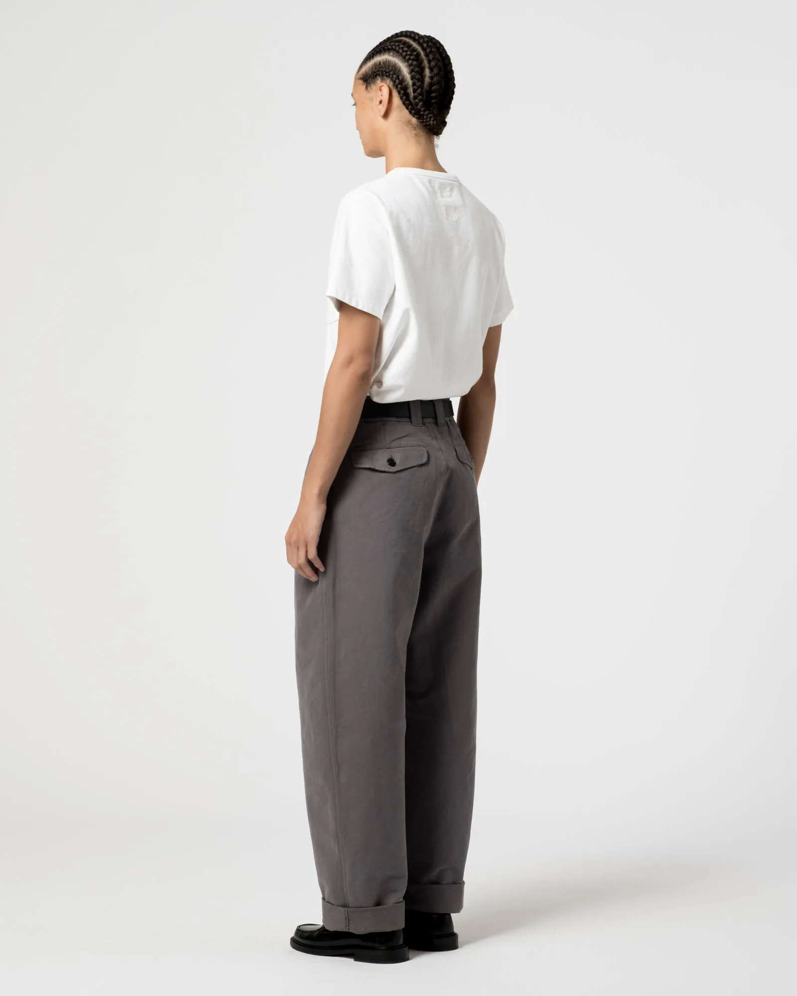 Officer Chino Nebraska Cotton Charcoal