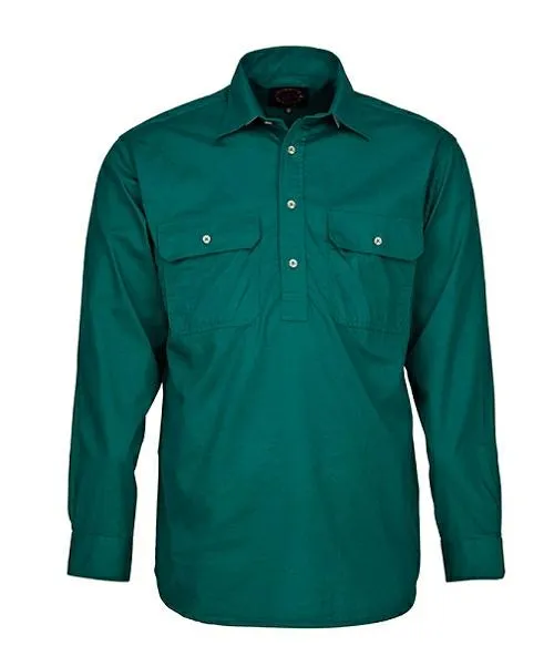 Pilbara RM200CF Men's Closed Front Shirt XS-XL