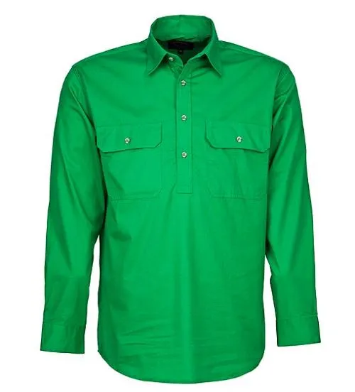 Pilbara RM200CF Men's Closed Front Shirt XS-XL