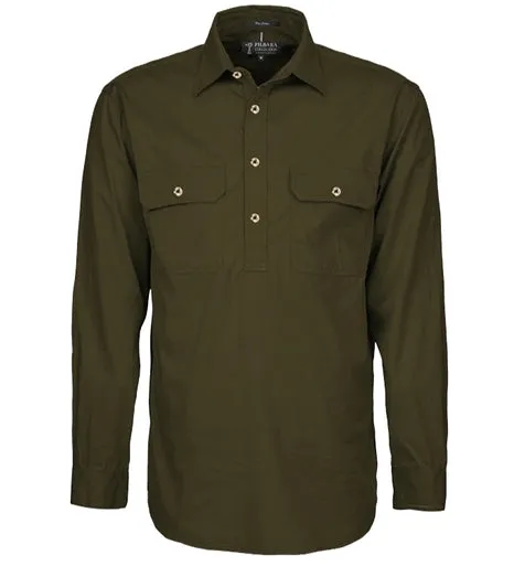 Pilbara RM200CF Men's Closed Front Shirt XS-XL