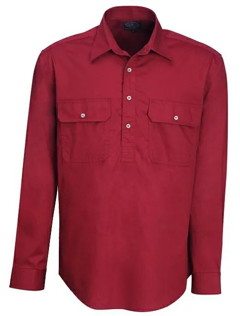Pilbara RM200CF Men's Closed Front Shirt XS-XL