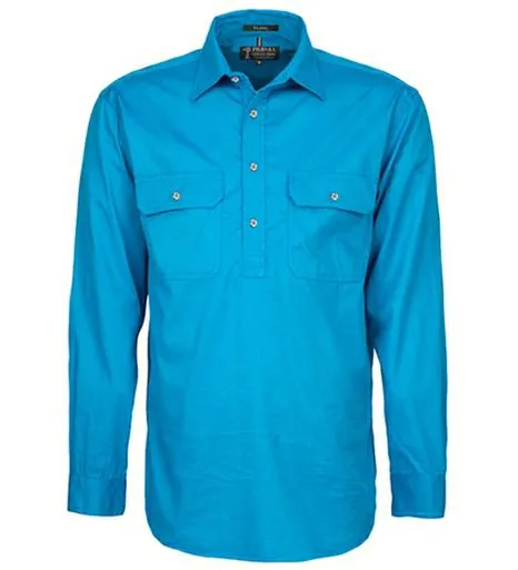 Pilbara RM200CF Men's Closed Front Shirt XS-XL