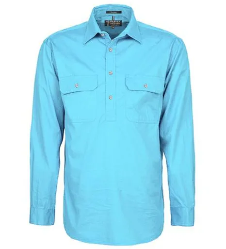 Pilbara RM200CF Men's Closed Front Shirt XS-XL
