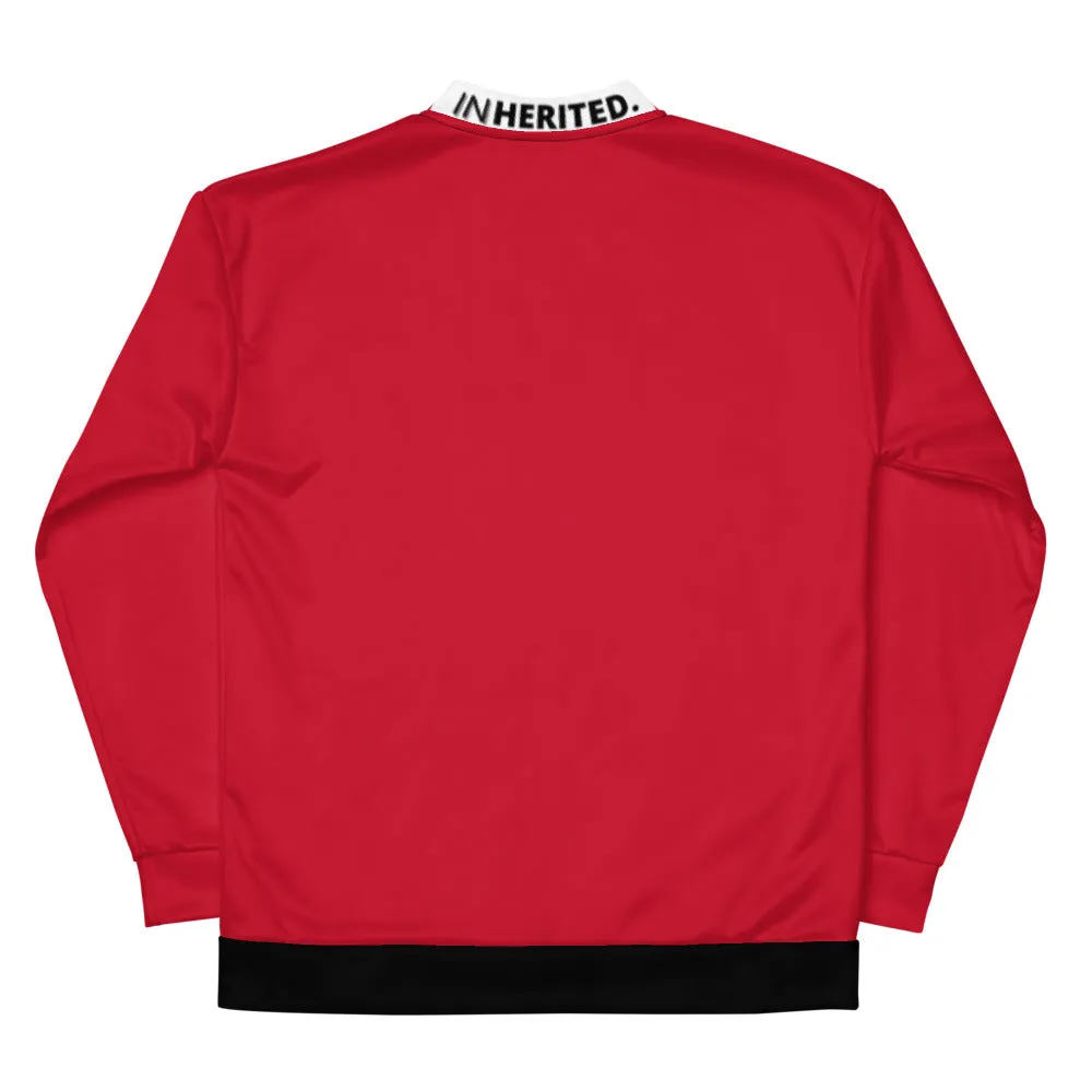 "The Inherited Brand Unisex Bomber Jacket"