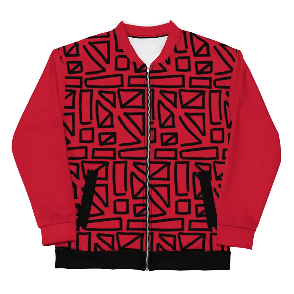 "The Inherited Brand Unisex Bomber Jacket"