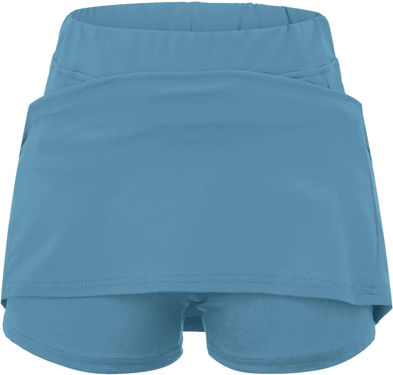 Skorts for Women Tummy Control High Waisted Athletic Workout Tennis Yoga Golf Skirts with Shorts Pockets Biker Shorts