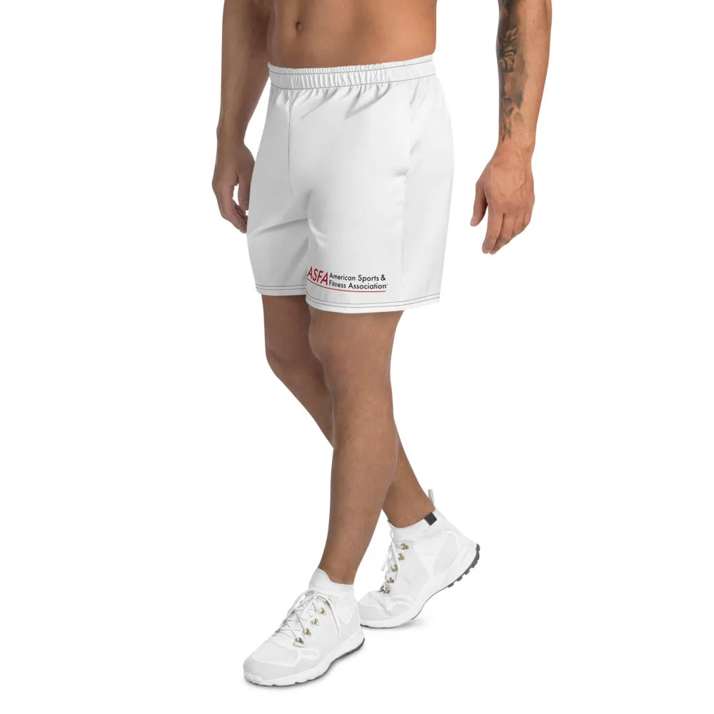 White Athletic Long Shorts