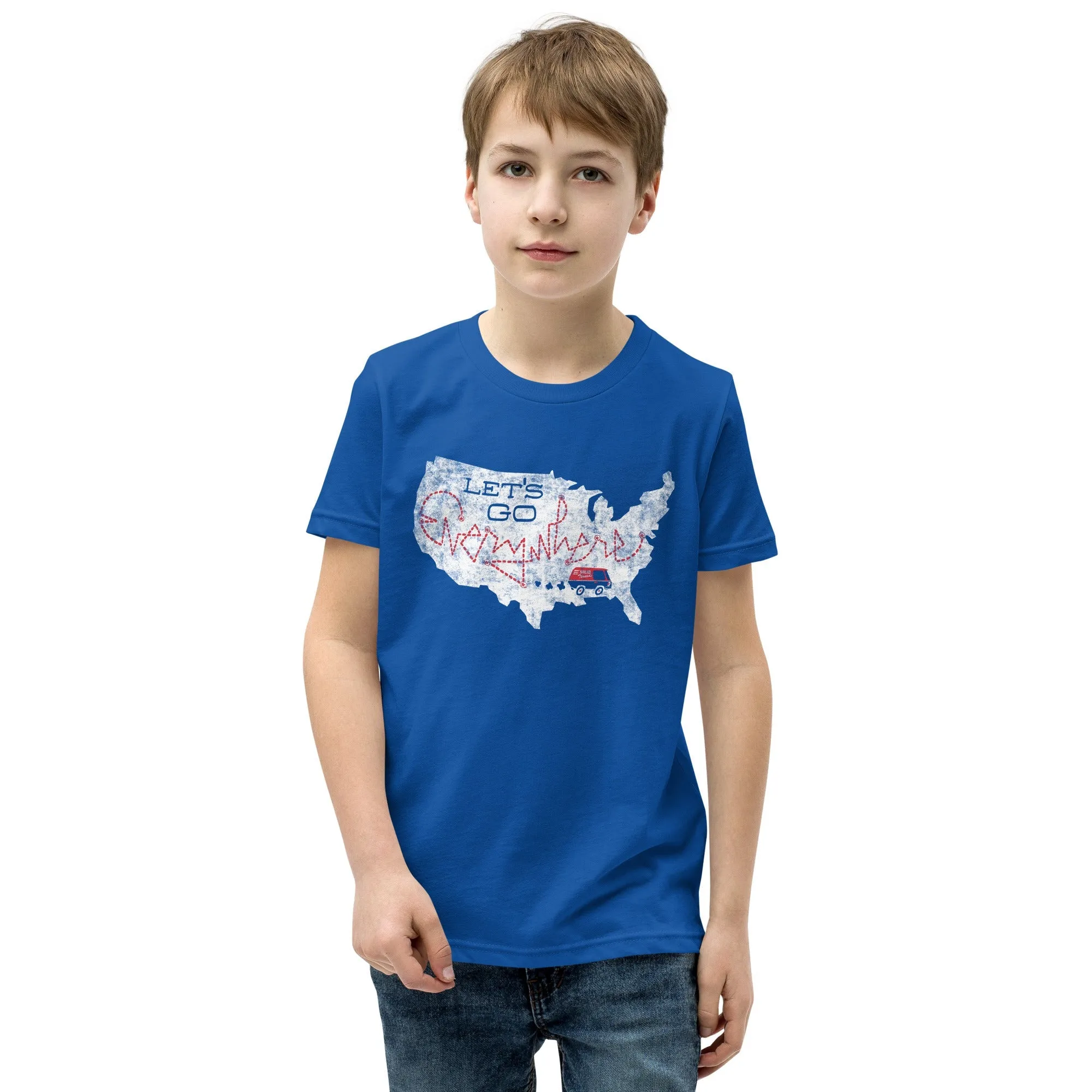 Youth Let's Go Everywhere Extra Soft T-Shirt